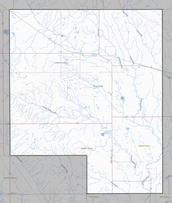 Turner County SD USGS topo map
