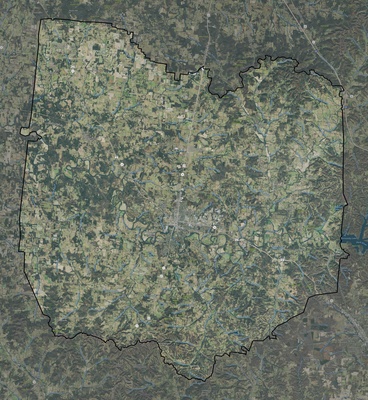 Bedford County TN USGS imagery and topo map