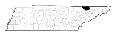 Claiborne County in Tennessee
