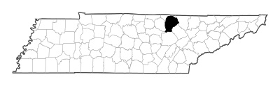 Fentress County in Tennessee