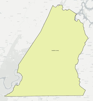 Hamilton County TN school district boundaries map