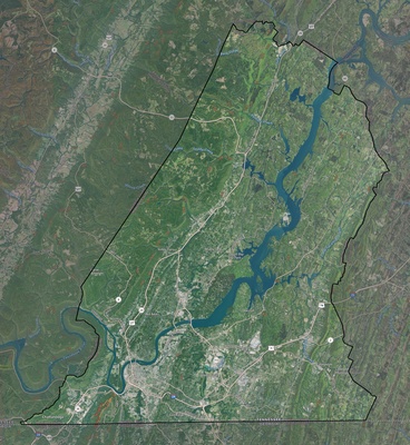 Hamilton County TN USGS imagery and topo map