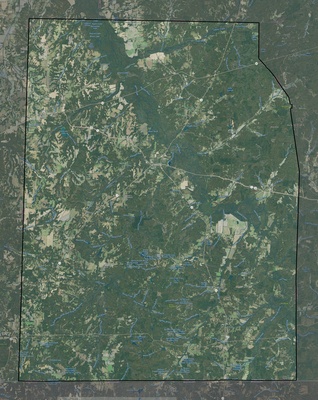 Hardeman County TN USGS imagery and topo map