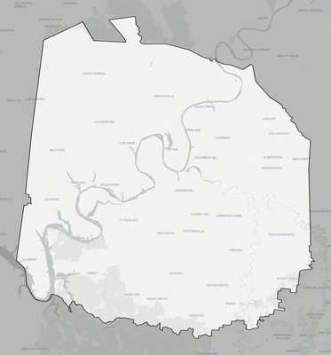 Jackson County TN county basemap context