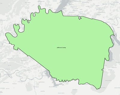 Jefferson County TN school district boundaries map