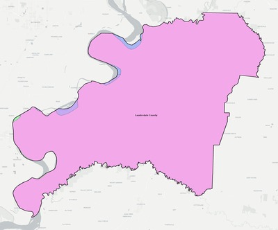 Lauderdale County TN school district boundaries map
