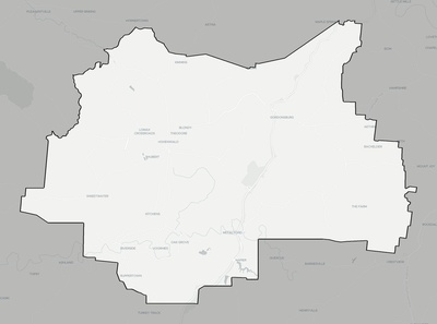 Lewis County TN county basemap context