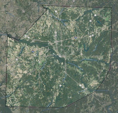 Madison County TN USGS imagery and topo map