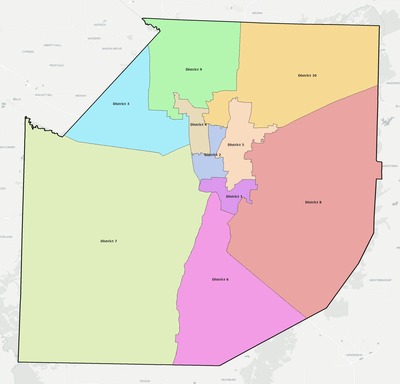 Madison County TN townships and subdivisions map