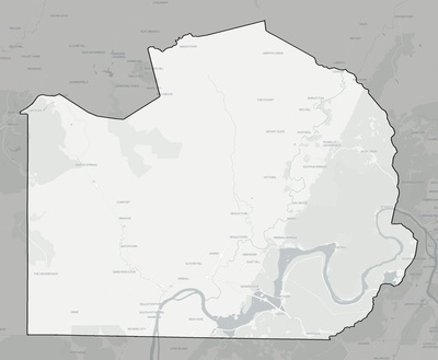 Marion County TN county basemap context