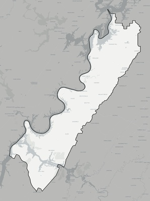 Meigs County TN county basemap context