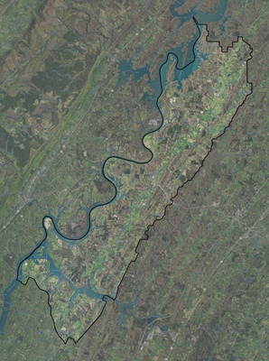 Meigs County TN USGS imagery and topo map