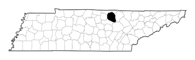 Overton County in Tennessee