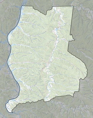 Perry County TN USGS topo map