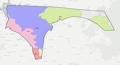 Pickett County TN ZIP code boundaries map
