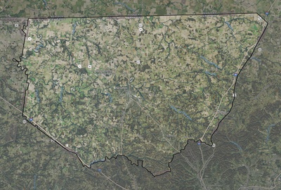 Robertson County TN USGS imagery and topo map