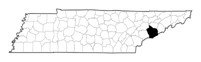 Sevier County in Tennessee