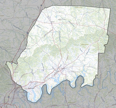 Sumner County TN USGS topo map