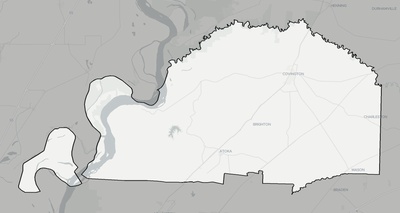 Tipton County TN county basemap context
