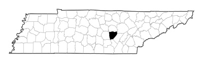 Van Buren County in Tennessee