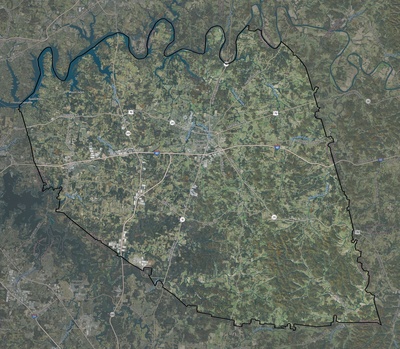 Wilson County TN USGS imagery and topo map