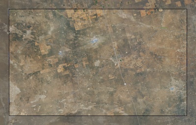 Andrews County TX USGS imagery and topo map