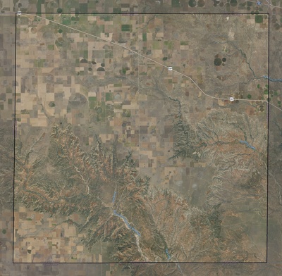 Armstrong County TX USGS imagery and topo map