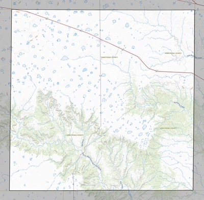 Armstrong County TX USGS topo map