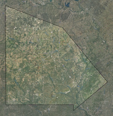 Atascosa County TX USGS imagery and topo map