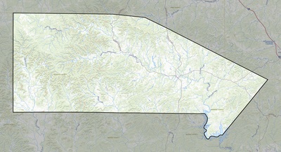 Bandera County TX USGS topo map