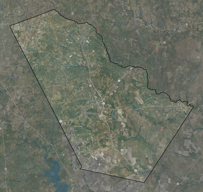 Bee County TX USGS imagery and topo map