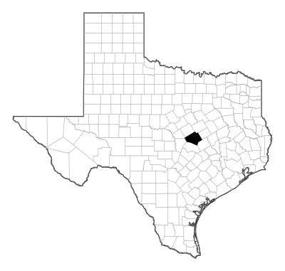 Bell County in Texas