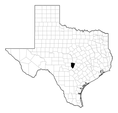 Blanco County in Texas