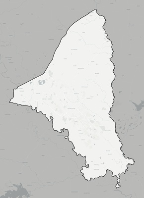 Brazos County TX county basemap context