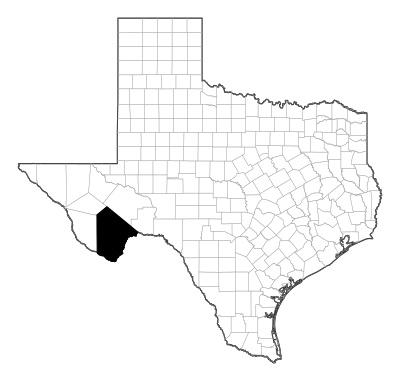 Brewster County in Texas