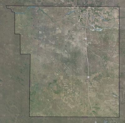 Brooks County TX USGS imagery and topo map