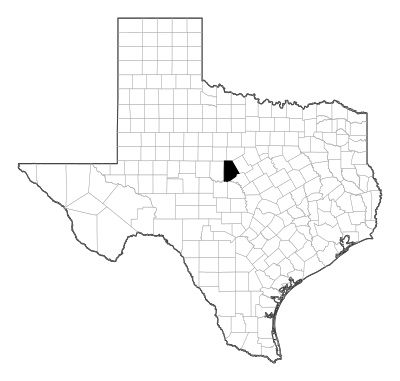Brown County in Texas