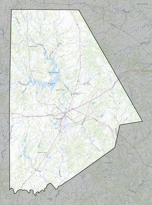 Brown County TX USGS topo map