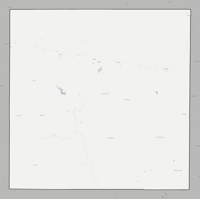 Callahan County TX county basemap context
