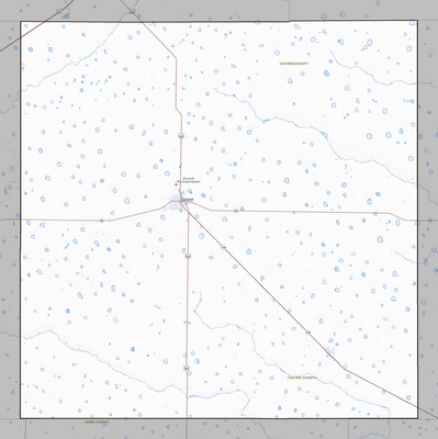 Castro County TX USGS topo map