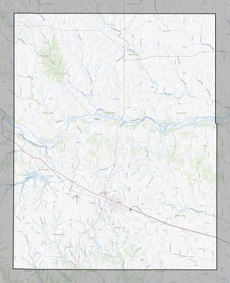 Childress County TX USGS topo map