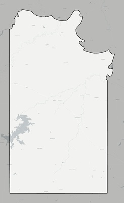 Clay County TX county basemap context