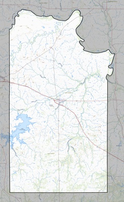 Clay County TX USGS topo map