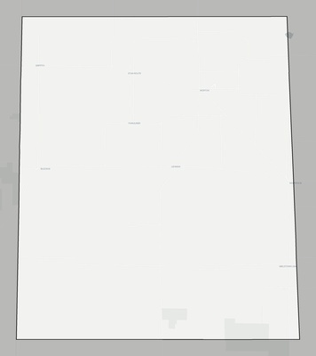 Cochran County TX county basemap context
