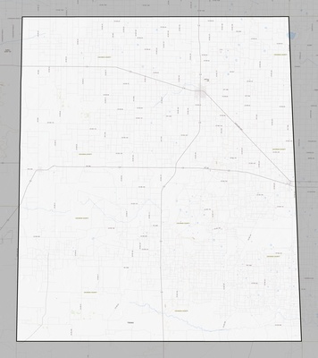Cochran County TX USGS topo map