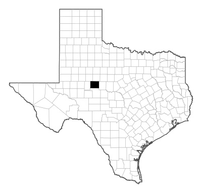 Coke County in Texas