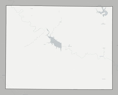 Coke County TX county basemap context