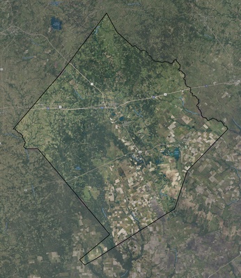 Colorado County TX USGS imagery and topo map