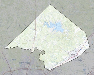 Comal County TX USGS topo map