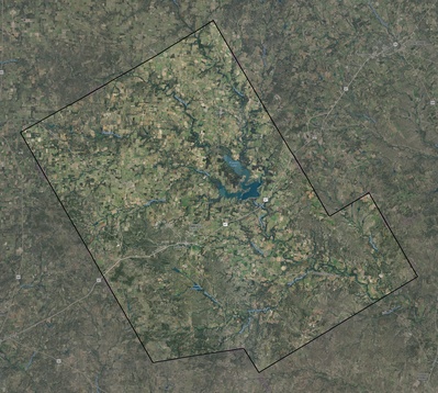 Comanche County TX USGS imagery and topo map